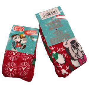 calzini natale minni e topolino