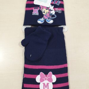 set cappellino sciarpa guantino minnie disney - immagine 1