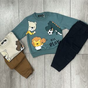 COMPLETO BIMBO CALDO COTONE