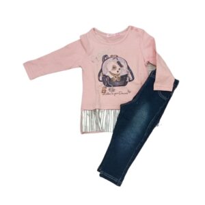 completo in caldo cotone neonata