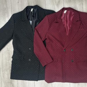 giacca donna brillantinata