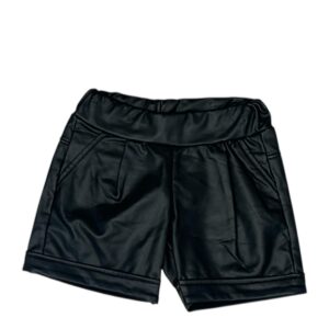 pantaloncino ecopelle bimba