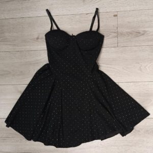 vestito brillantinato donna - immagine 1