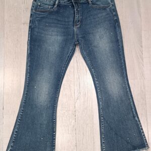 jeans strass a zampa