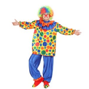 costume di carnevale pagliaccio