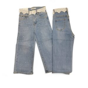 jeans palazzo bimba
