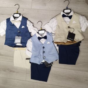 completo gilet camicia pantalone
