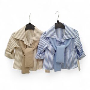 camicia bimba a righe