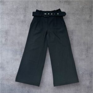 PANTALONI PALAZZO CON CINTURA