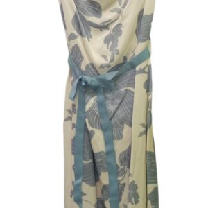 vestito in raso con bretelle