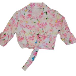 Camicia Floreale Bambina