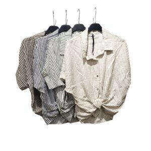 CAMICIA DONNA A RIGHE