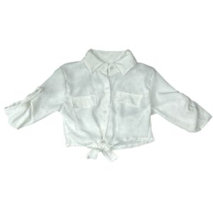 CAMICIA  BIMBA CON STRASS