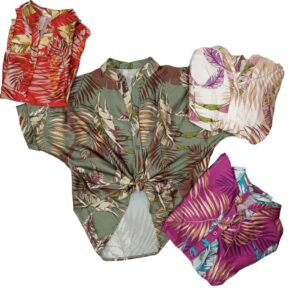 camicia in raso donna