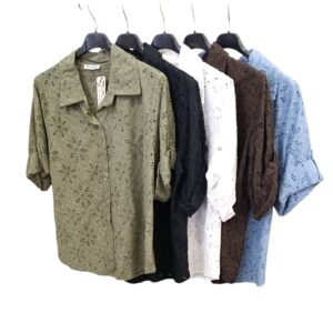 Camicia Donna leggerente traforato - immagine 1