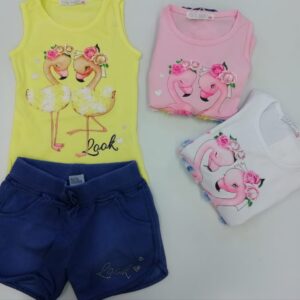 CANOTTA+SHORTS NEONATA