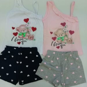 CANOTTA+SHORTS NEONATA