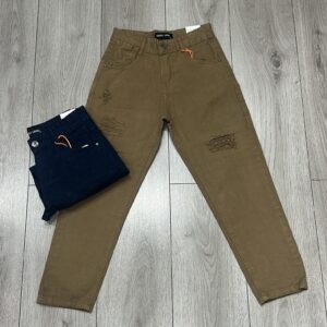 JEANS RAGAZZO CON STRAPPI