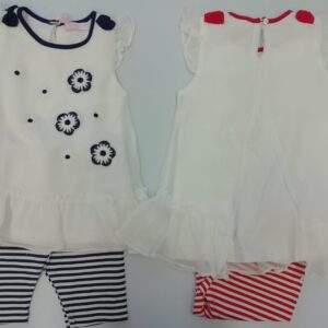 CANOTTA + LEGGINGS NEONATA