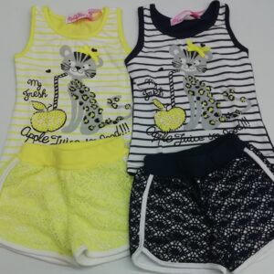 CANOTTA + SHORTS NEONATA