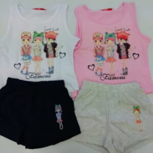 CANOTTA+SHORTS NEONATA