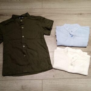 camicia manica corta coreana