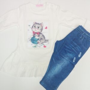 COMPLETO COTONE MANICA LUNGA